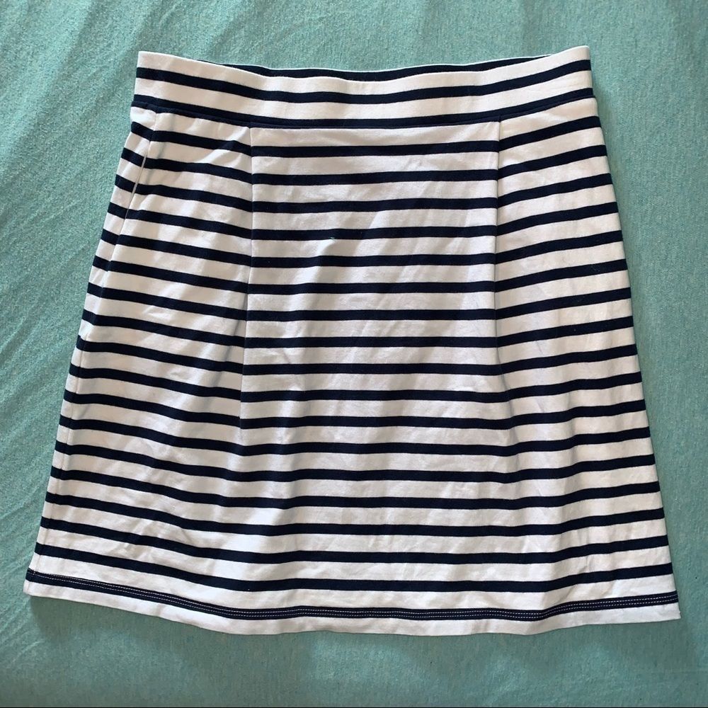 🦚5/20🦚 Tommy Hilfiger striped navy/white skirt small